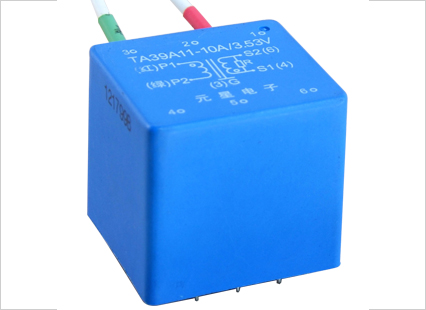 微型 精密电流互感器 TA39A11 初级绕组内置式电流互感器 PCB安装 环形硅钢或坡莫合金磁芯
