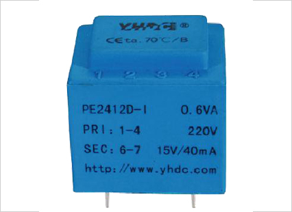 电路板焊接变压器 PE2412-I 0.5VA 电子变压器 0.5W