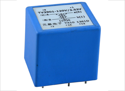 微型电压互感器 TV3901 高精度、小相位误差 用于电流、功率和电能监测