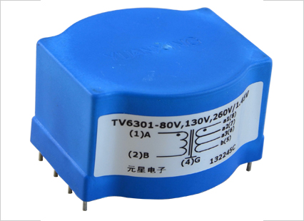 微型电压互感器 TV6301 高精度、小相位误差 用于电流、功率和电能监测